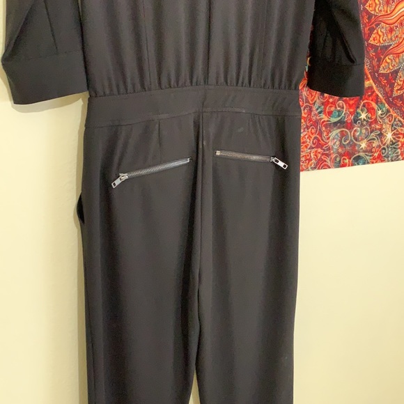 Guess Riley Moto Black jumpsuit - Picture 9 of 16